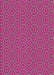 Patterned Deep Pink Rug, pat2658pur