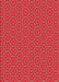 Patterned Red Rug, pat2658rd