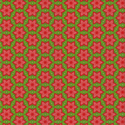 Sideview of Machine Washable Transitional Red Rug, wshpat2658