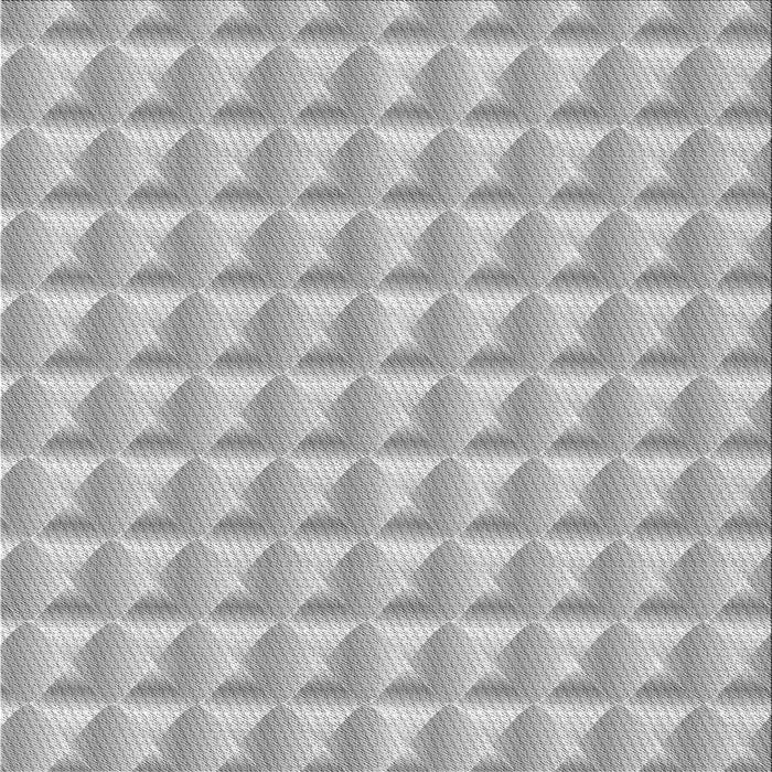 Round Patterned Platinum Silver Gray Rug, pat2659gry