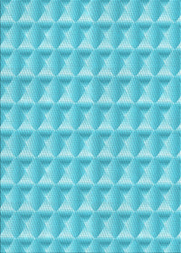 Machine Washable Transitional Bright Turquoise Blue Rug, wshpat2659lblu