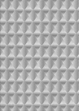 Patterned Gray Novelty Rug, pat2659