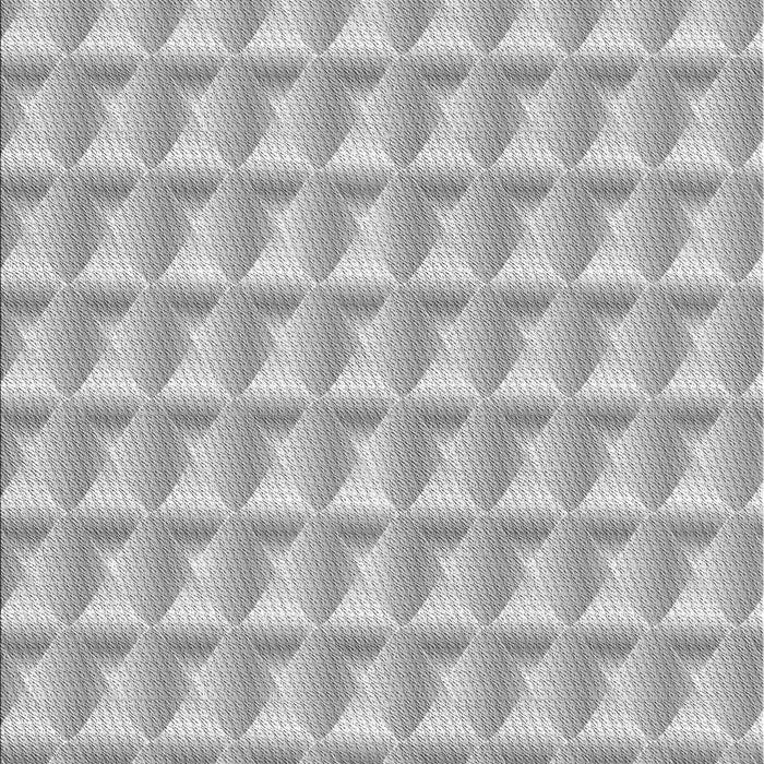 Patterned Gray Novelty Rug, pat2659