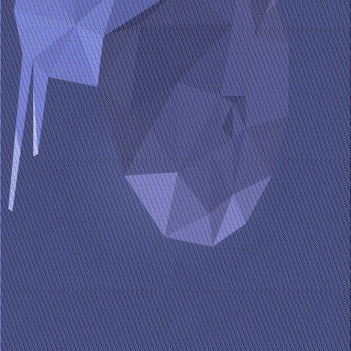 Patterned Blue Rug, pat266blu