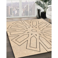 Patterned Peru Brown Rug, pat2660org