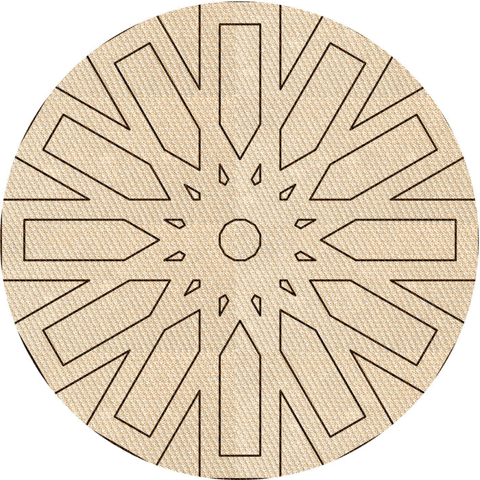 Square Machine Washable Transitional Peru Brown Rug in a Living Room, wshpat2660org