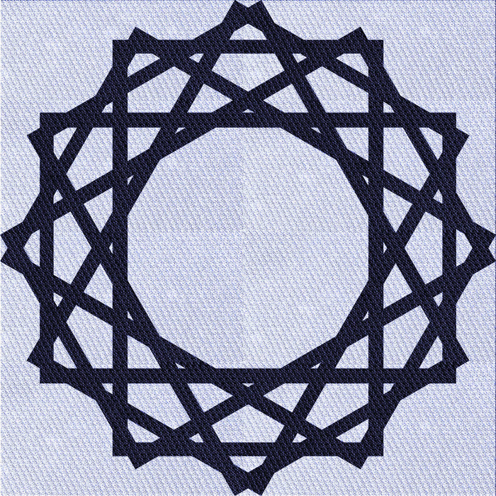 Round Machine Washable Transitional Pale Lilac Purple Rug, wshpat2662blu