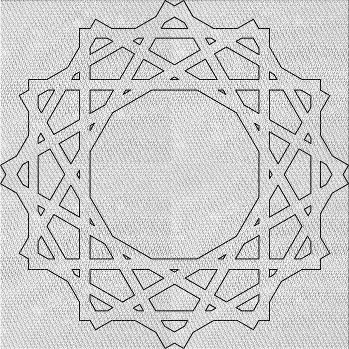 Round Machine Washable Transitional Platinum Gray Rug, wshpat2663gry