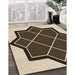 Patterned Bakers Brown Rug in Family Room, pat2664brn