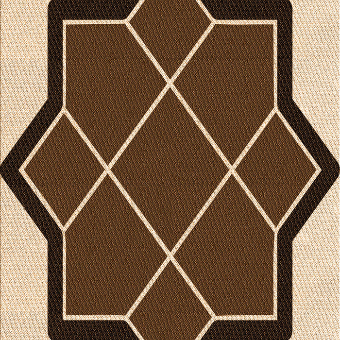 Patterned Red Rug, pat2664org