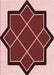 Patterned Pastel Pink Rug, pat2664rd