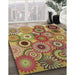 Machine Washable Transitional Metallic Gold Rug in a Family Room, wshpat2665brn