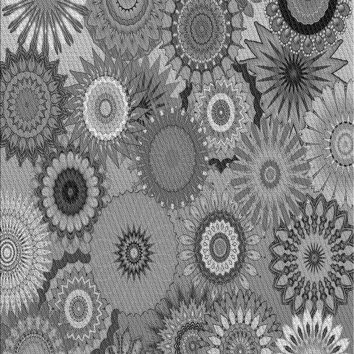 Patterned Gray Rug, pat2665gry