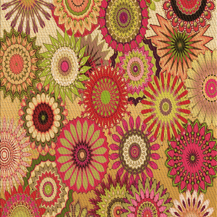 Machine Washable Transitional Yellow Rug, wshpat2665org