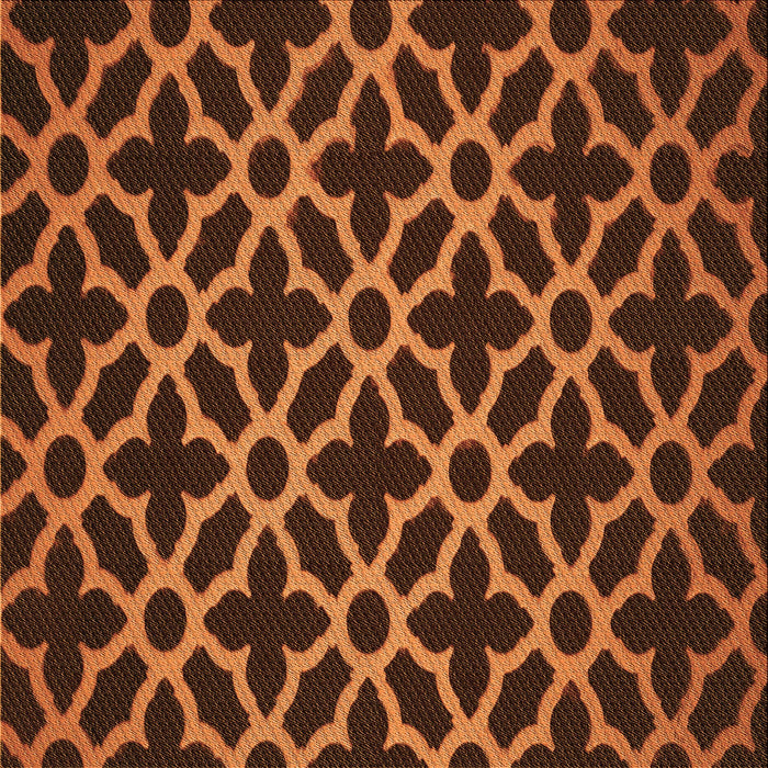Round Machine Washable Transitional Orange Rug, wshpat2666org