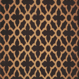 Sideview of Machine Washable Transitional Black Brown Rug, wshpat2666