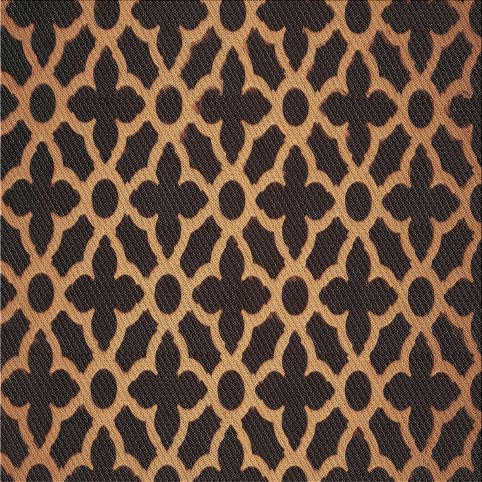 Sideview of Machine Washable Transitional Black Brown Rug, wshpat2666