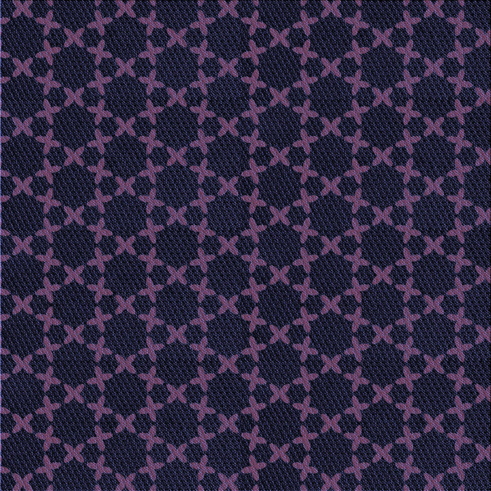 Round Patterned Midnight Gray Rug, pat2667blu