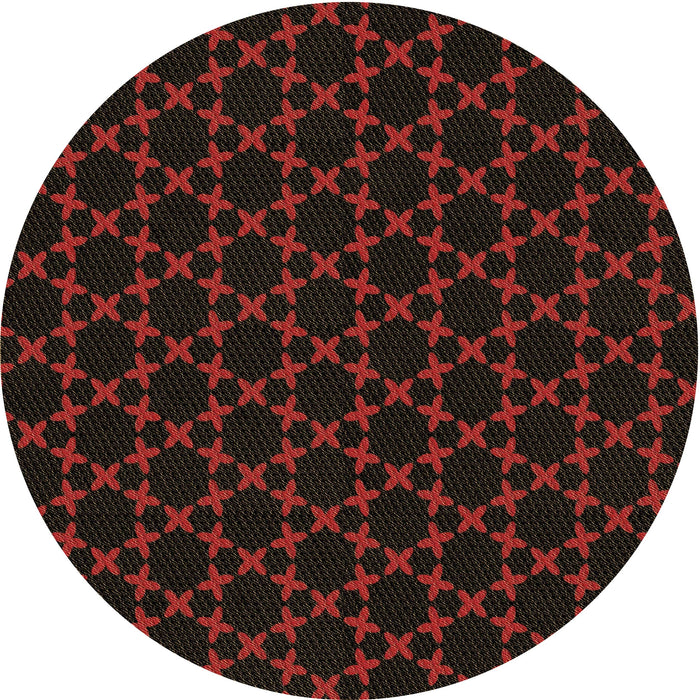 Square Machine Washable Transitional Bakers Brown Rug in a Living Room, wshpat2667brn