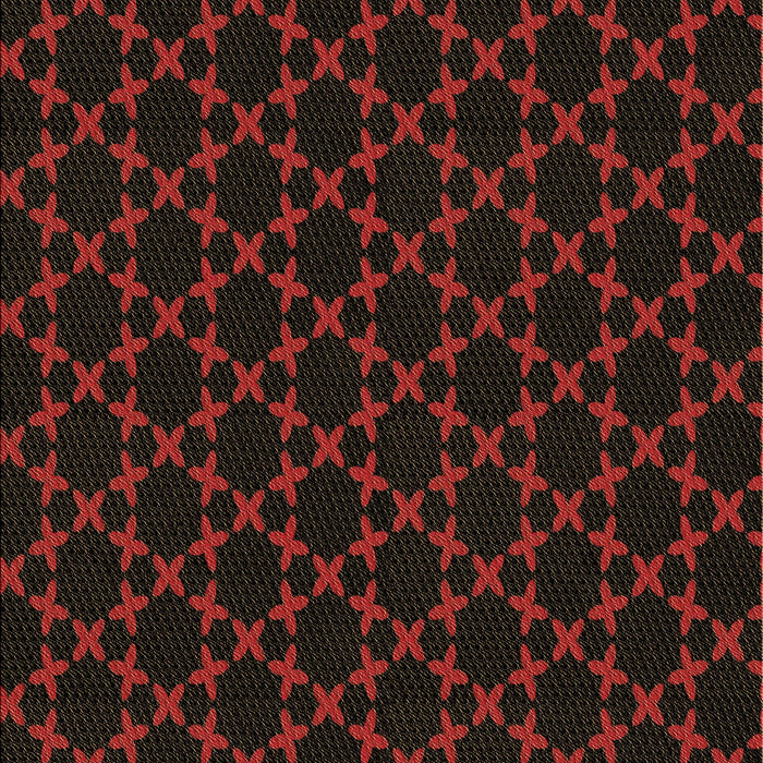 Patterned Bakers Brown Rug, pat2667brn