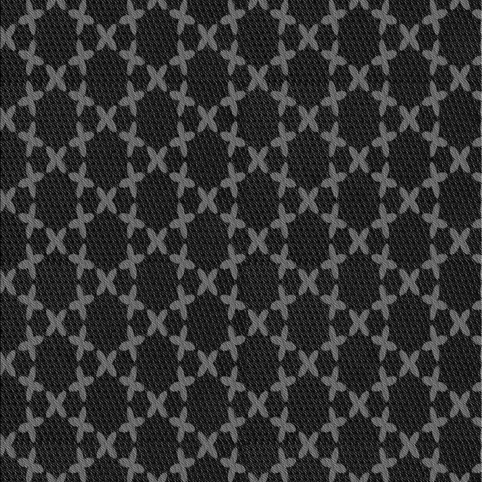 Machine Washable Transitional Black Rug, wshpat2667gry