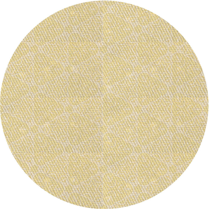 Square Patterned Sun Yellow Rug, pat2668brn