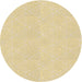 Square Patterned Sun Yellow Rug, pat2668brn