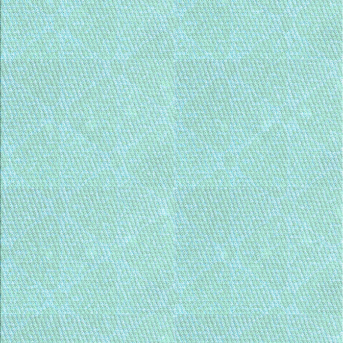 Patterned Medium Turquoise Green Rug, pat2668lblu