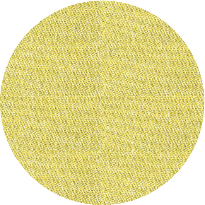 Square Patterned Golden Brown Yellow Rug, pat2668yw