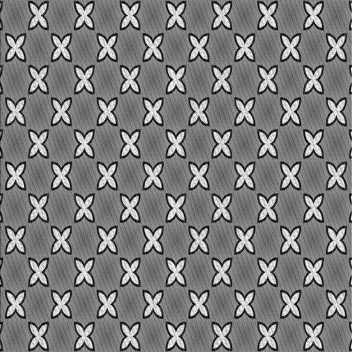 Patterned Dark Gray Rug, pat2669gry