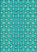 Patterned Bright Cyan Blue Rug, pat2669lblu