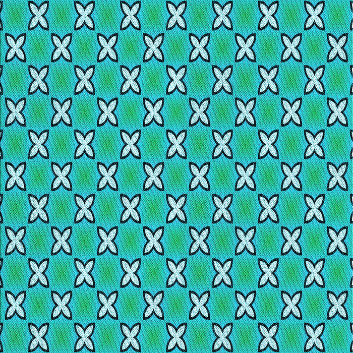 Machine Washable Transitional Bright Cyan Blue Rug, wshpat2669lblu