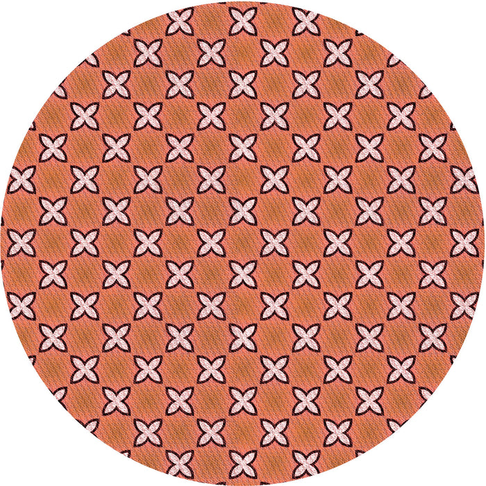 Square Machine Washable Transitional Red Rug in a Living Room, wshpat2669rd