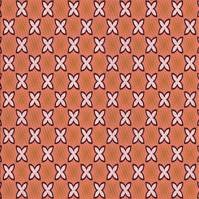 Patterned Red Rug, pat2669rd
