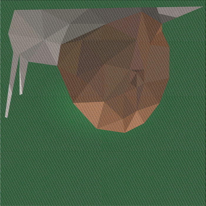 Sideview of Machine Washable Transitional Forest Green Rug, wshpat266