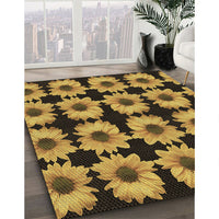 Patterned Bakers Brown Rug, pat267brn