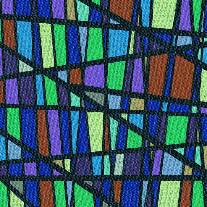 Patterned Night Blue Rug, pat2670lblu