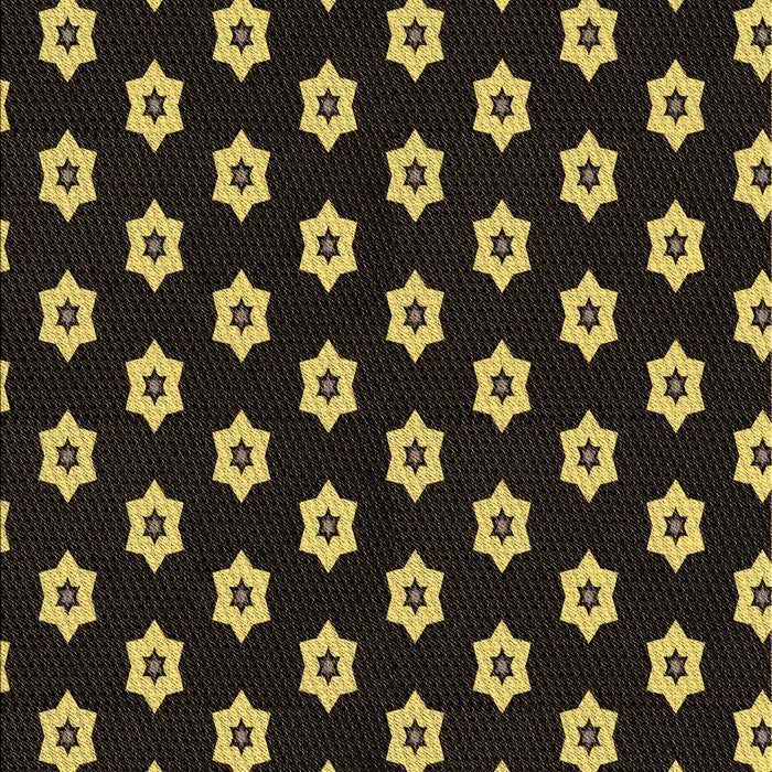 Patterned Black Rug, pat2671brn