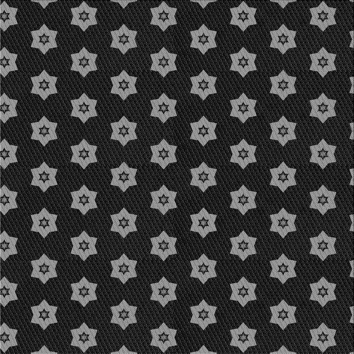 Round Machine Washable Transitional Black Rug, wshpat2671gry