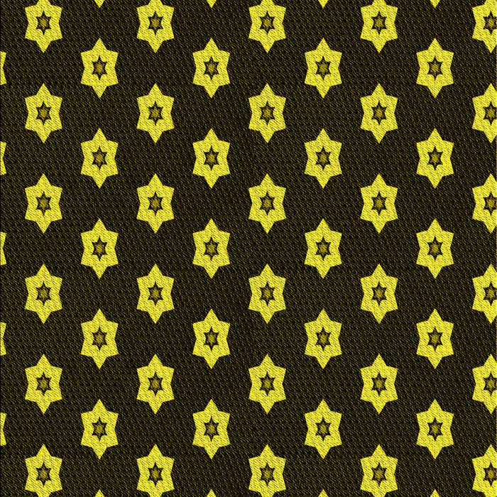 Patterned Black Rug, pat2671yw