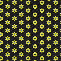 Square Patterned Black Novelty Rug, pat2671