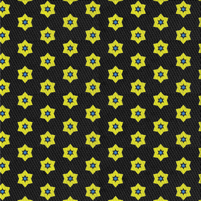 Square Patterned Black Novelty Rug, pat2671