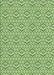 Patterned Pastel Green Rug, pat2672grn