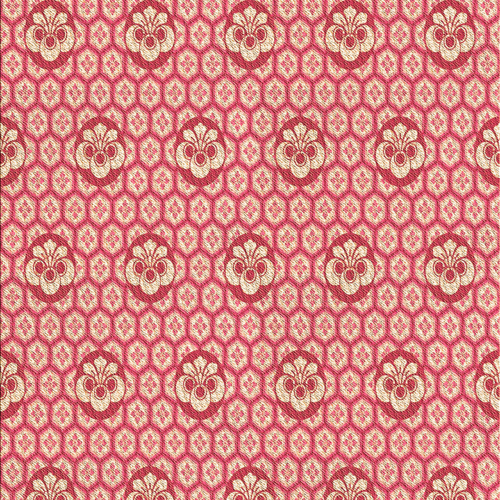 Machine Washable Transitional Crimson Red Rug, wshpat2672org