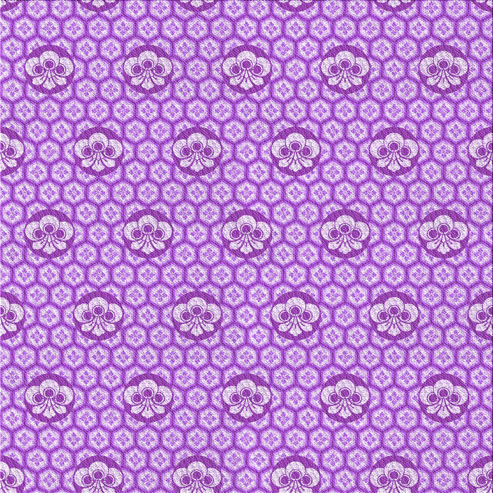 Round Patterned Blossom Pink Rug, pat2672pur