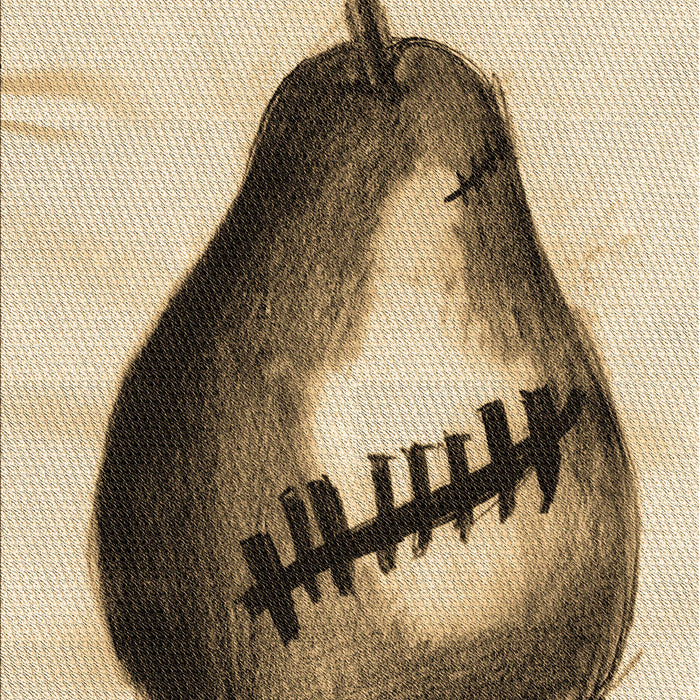 Patterned Khaki Gold Rug, pat2673brn