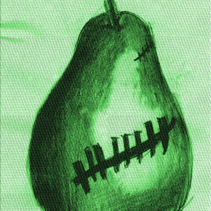 Patterned Green Rug, pat2673grn