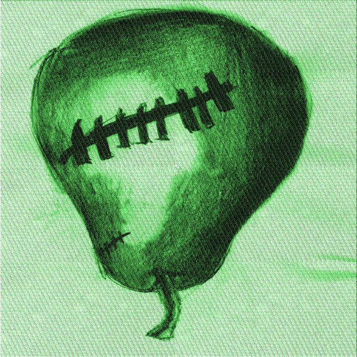 Round Patterned Green Rug, pat2673grn