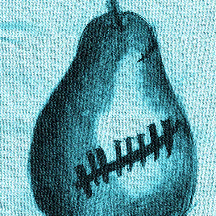 Patterned Dark Cyan Green Rug, pat2673lblu