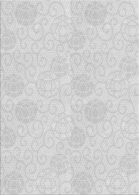 Machine Washable Transitional Cloud Gray Rug, wshpat2677gry